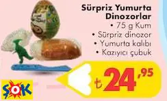 SÜRPRİZ YUMURTA DİNOZORLAR SÜRPRİZ YUMURTA DİNOZORLAR